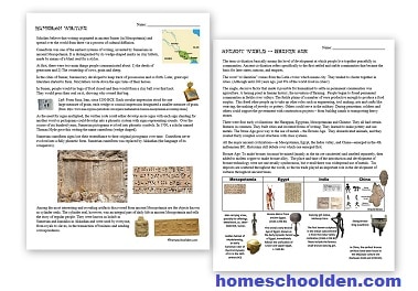 Sumer Notebook Pages - Cuneiform