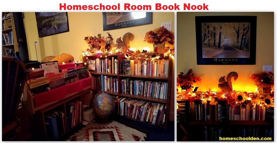 Homeschool Room Book Nook