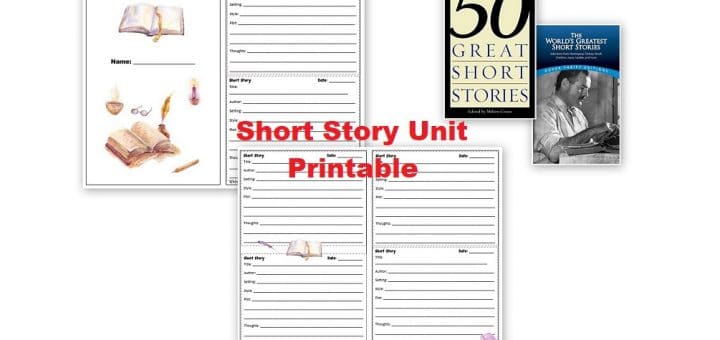 Short Story Unit Printable