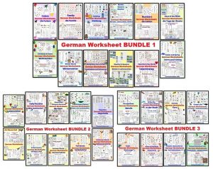 Free German Worksheets for Kids - Homeschool Den