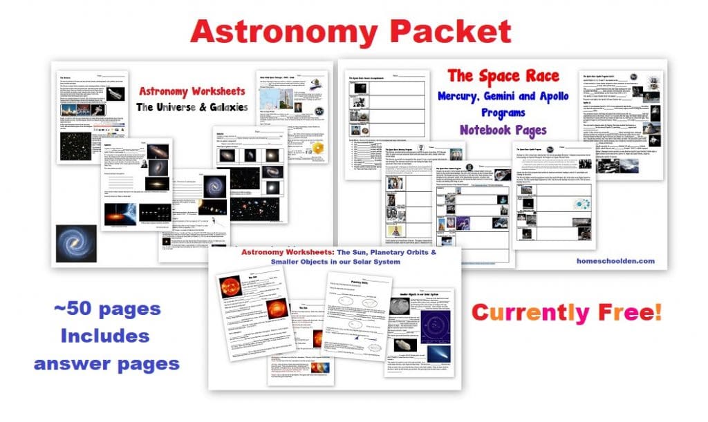 Astronomy Packet
