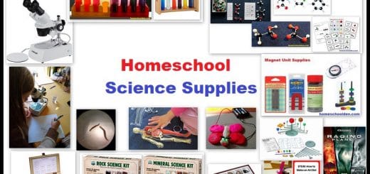 Homeschool Science Supplies