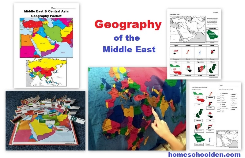 Geography of the Middle East Activities