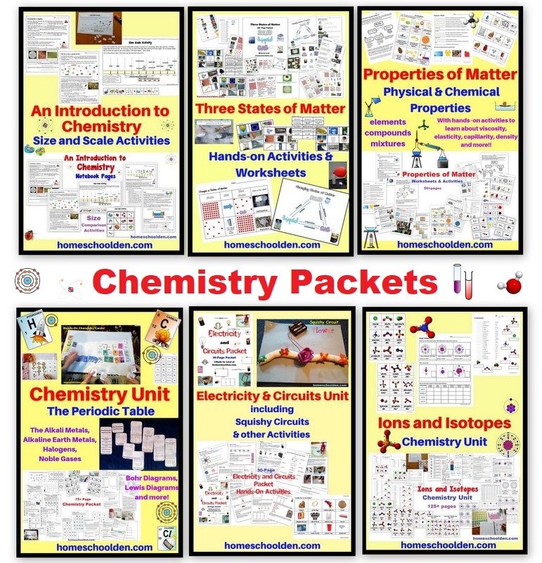 Chemistry Packets - BUNDLE