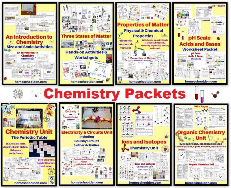 Chemistry BUNDLE Packets